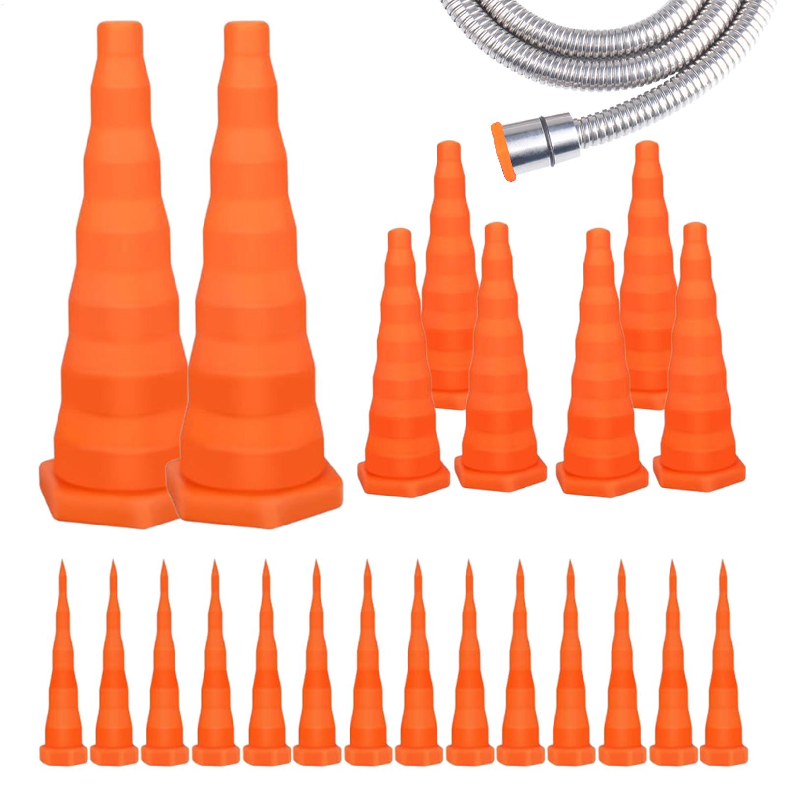 Heavy Equipment Service - 22 pezzi Tappi in gomma per