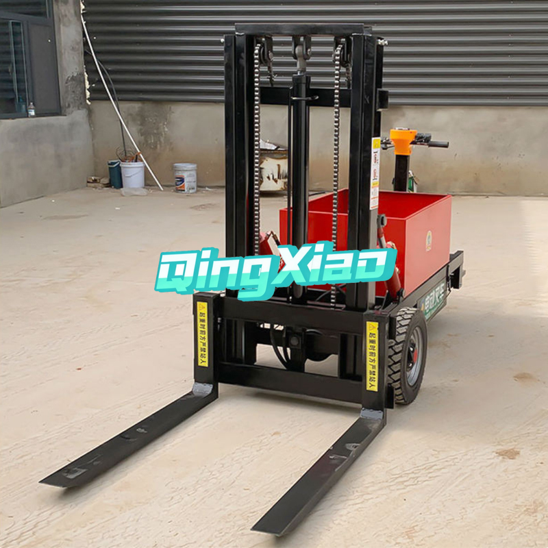 Electric Forklift - Carrello Elevatore Portatile Mini Semi-Elettrico, Sollevatore