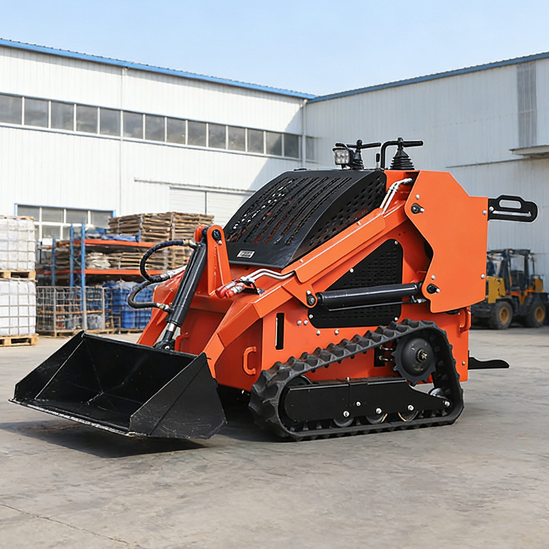 Skid Steer Loader - Minipala cingolata ad alta efficienza, diesel,
