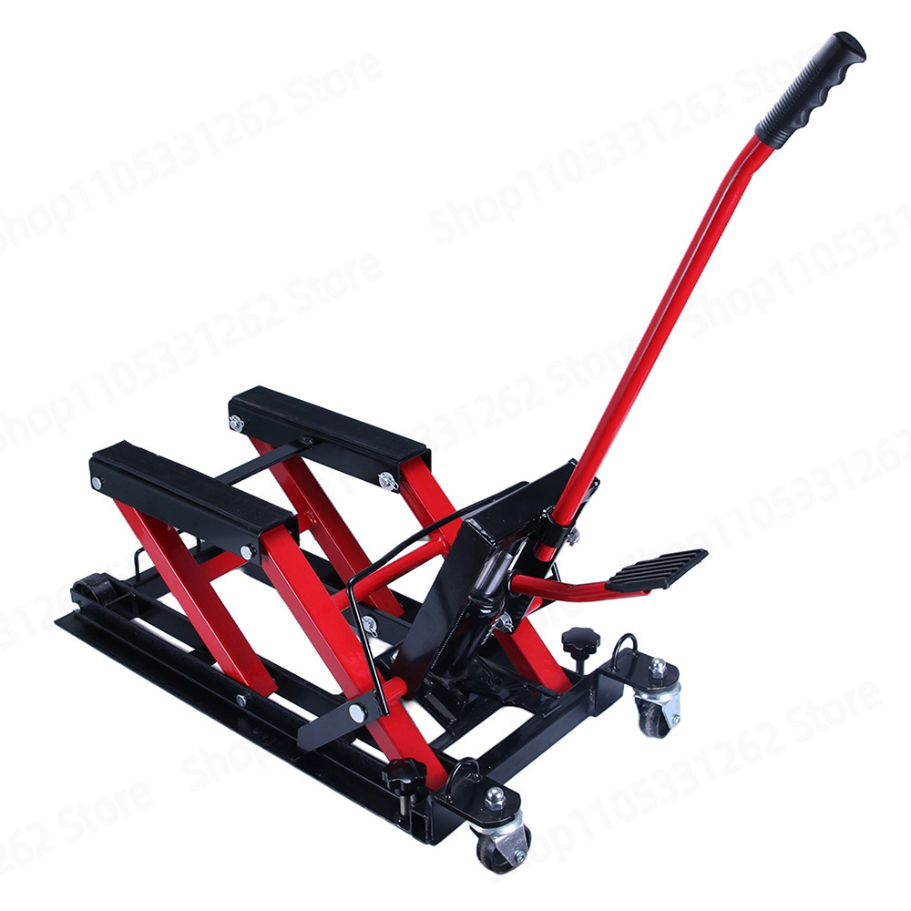 Scissor Lift Table Hydraulic - Sollevatore Idraulico per Moto Resistente, Cavalletto