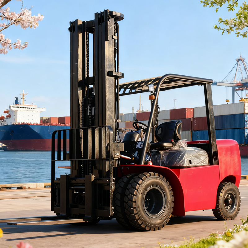 Heavy Equipment Lifting - Carrello Elevatore Diesel da 8 Tonnellate