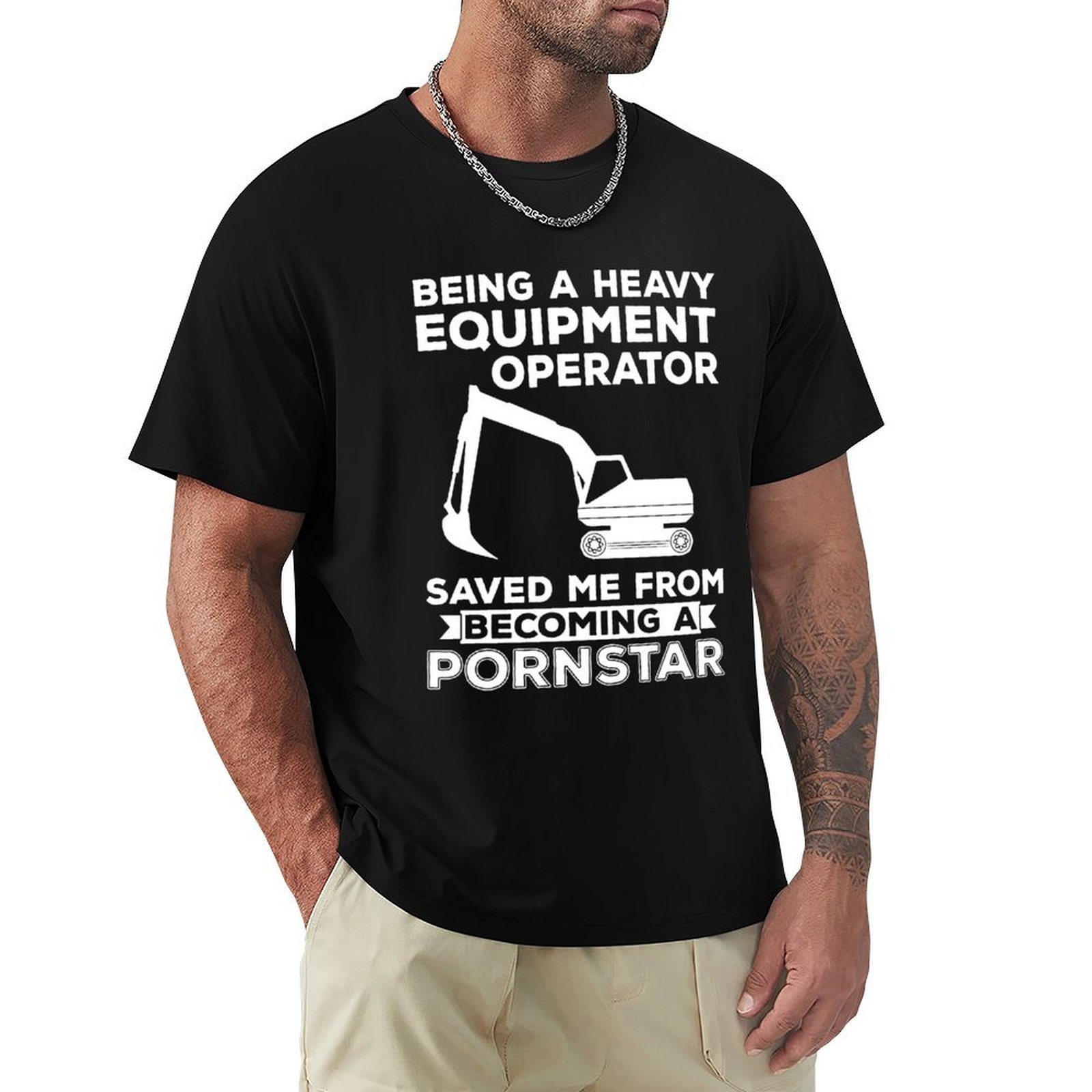 Heavy Equipment Operator Shirts - T-shirt per operatore di macchine pesanti