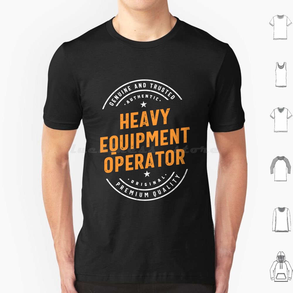 Heavy Equipment Jobs - Maglietta per operatore di attrezzature pesanti