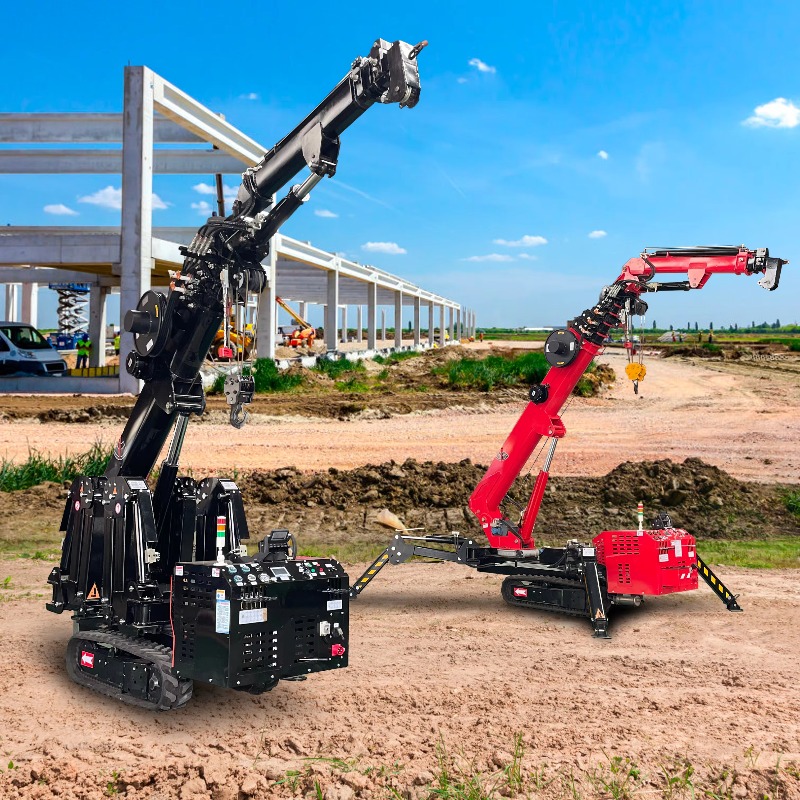 Heavy Equipment Lifting - Gru Compatta Mini Spider Idraulica con