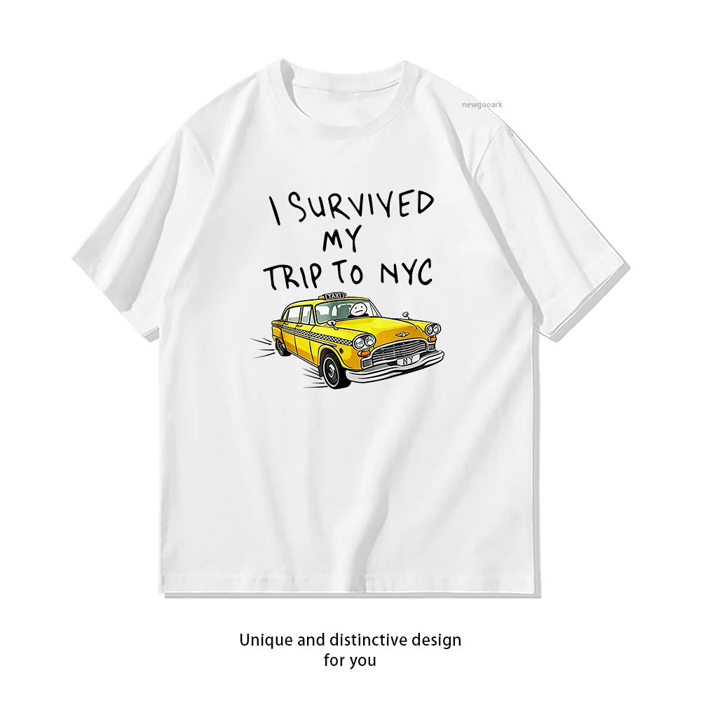 Heavy Equipment Operator Shirts - Maglietta 'I Survived My Trip To