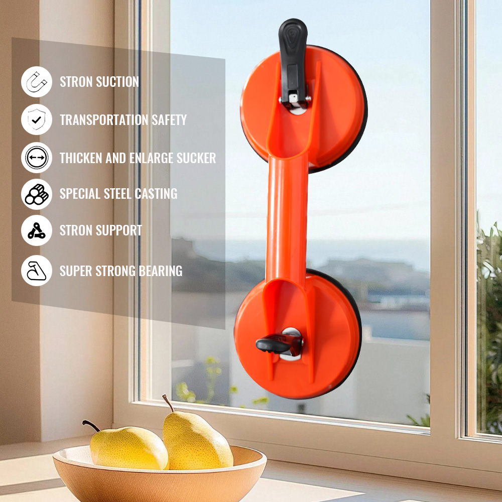 Heavy Equipment Glass - Nuove ventose per sollevamento vetro Supporto