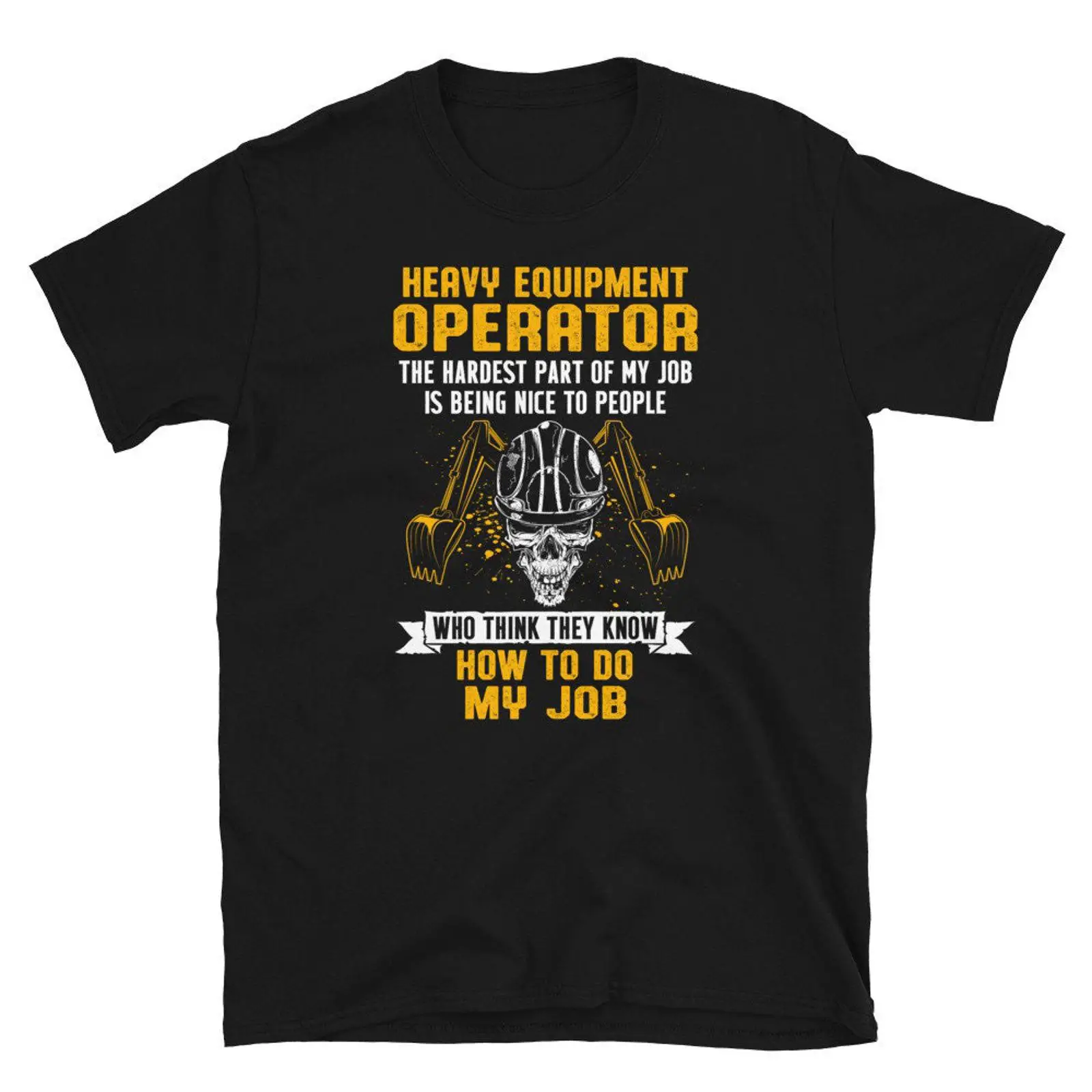 Heavy Equipment Jobs - T-shirt per operatori di macchine pesanti:
