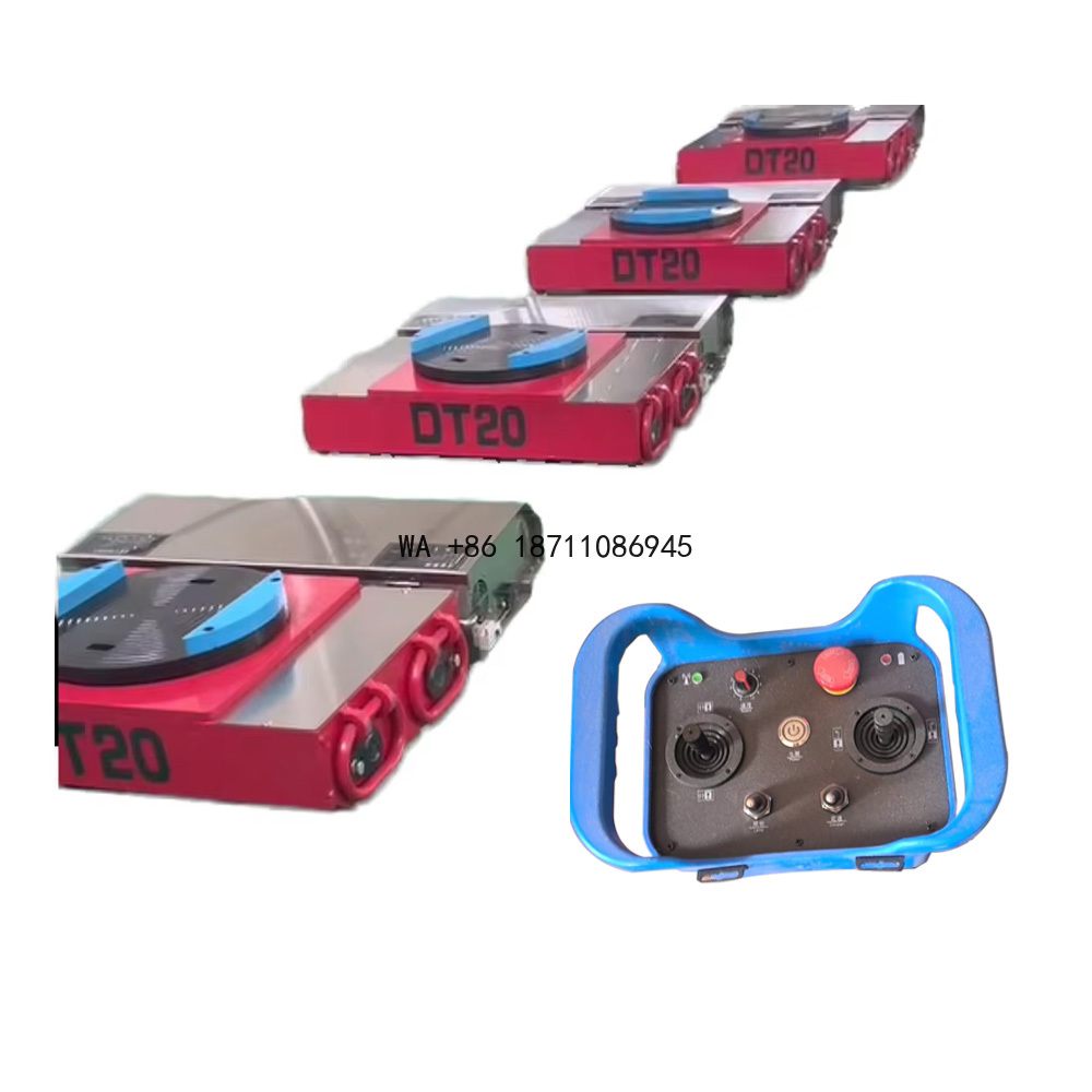 Heavy Equipment Rollers - Carrello Elettrico Telecomandato 2-4-6 Ruote per