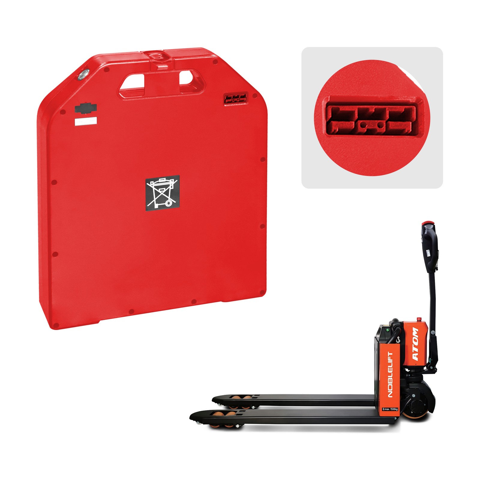 Electric Pallet Jack - Batteria al litio 24V 20Ah per