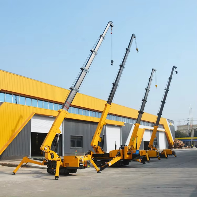 Heavy Equipment Lifting - Gru idraulica a ragno 8T per