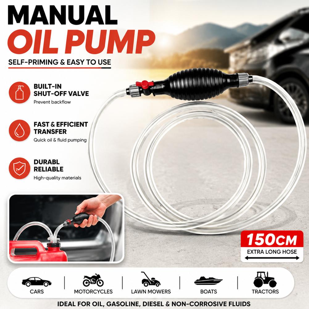 Diesel Water Pump - Pompa per estrazione olio con valvola