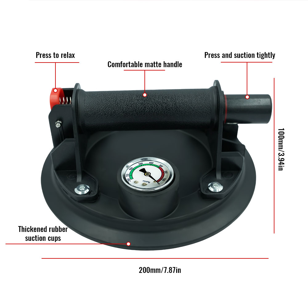 Ventosa sottovuoto da 8 pollic - Heavy Equipment Glass recensione e prezzo