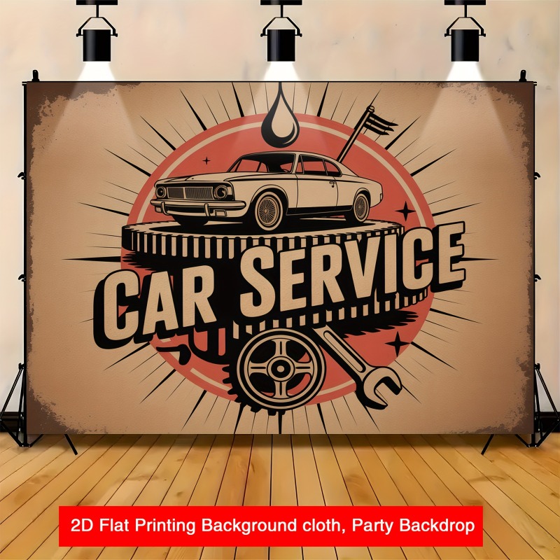 Grande striscione per officina - Heavy Equipment Service recensione e prezzo