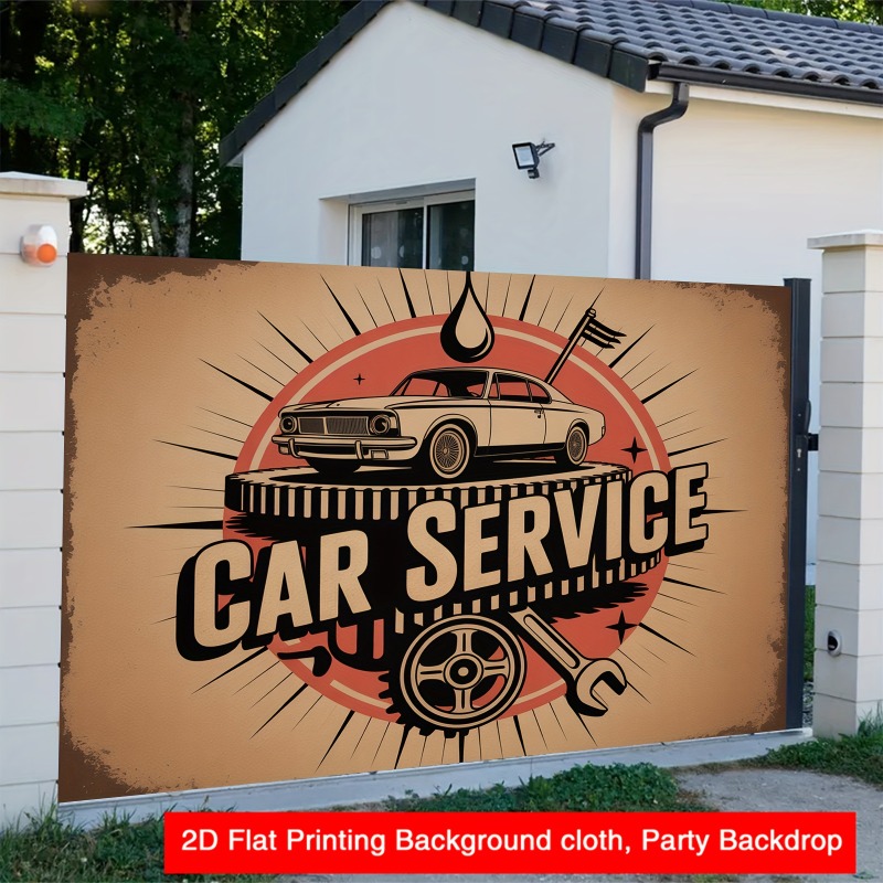 Grande striscione per officina - Heavy Equipment Service recensione e prezzo