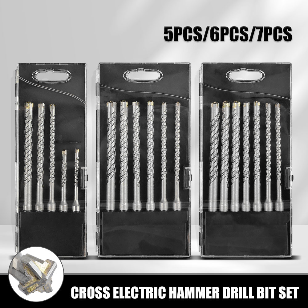 5/6/7 pz 110mm 160mm SDS Plus  - Concrete Breaker Demolition recensione e prezzo