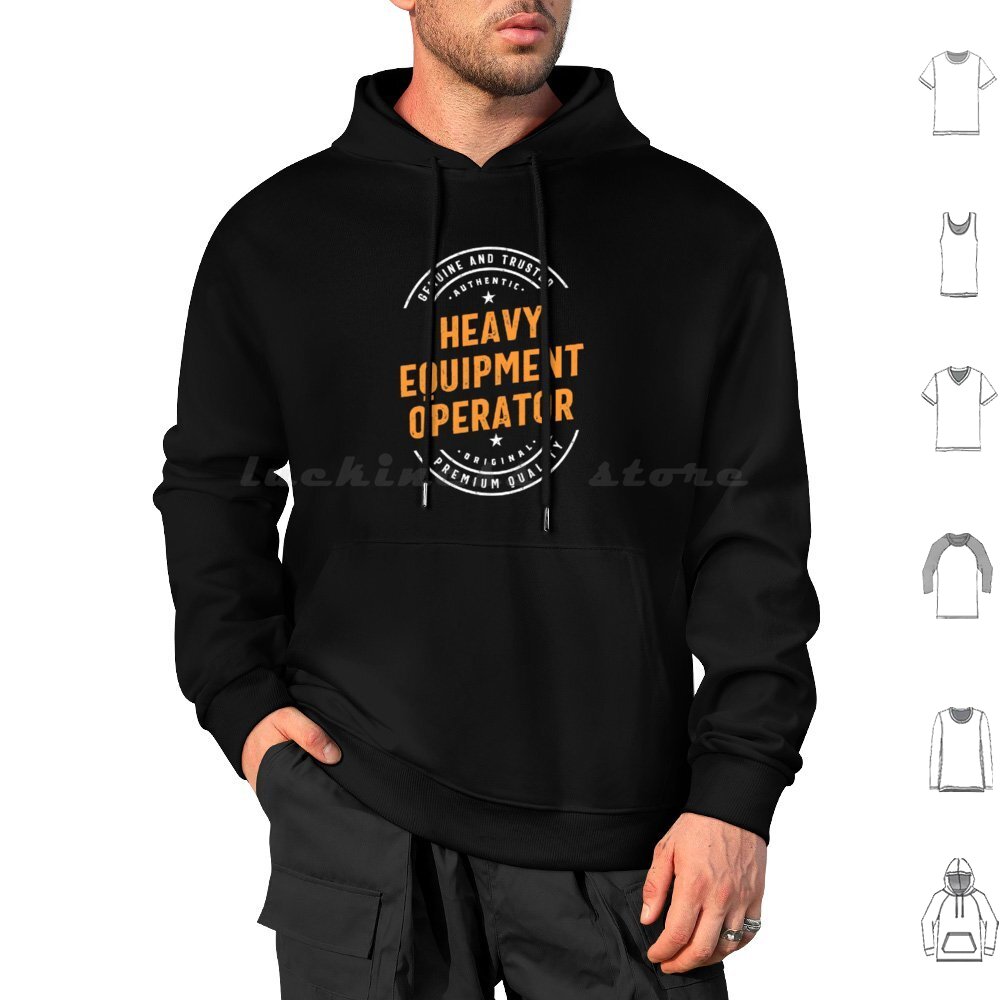 Felpe con cappuccio per operat - Heavy Equipment Jobs recensione e prezzo
