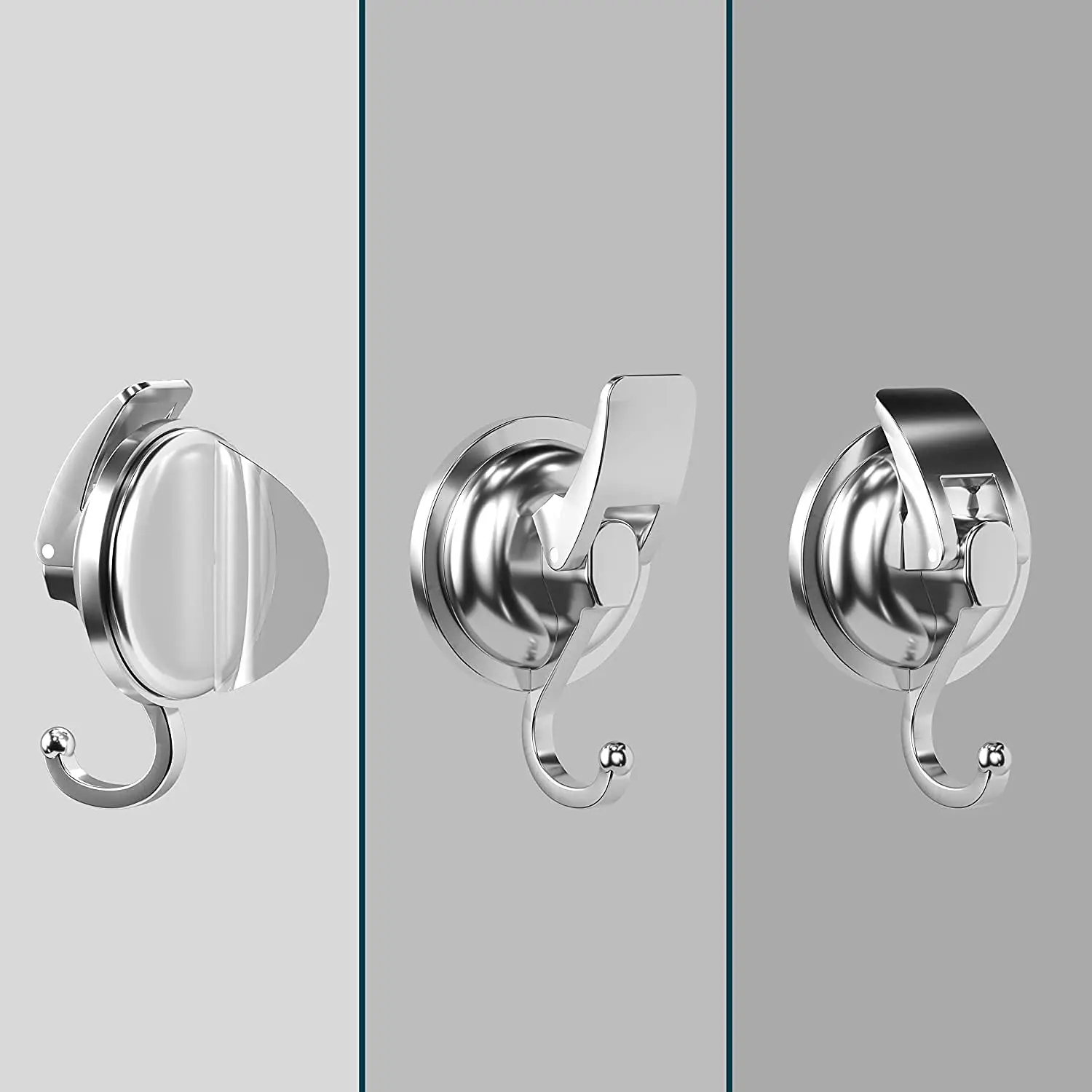 Ganci a ventosa ganci per docc - Heavy Equipment Glass recensione e prezzo