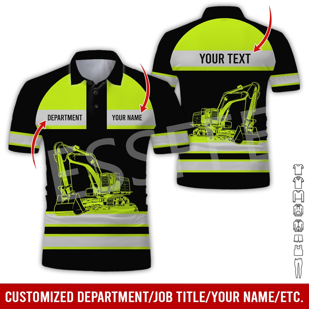 Nome personalizzato Cosplay Cr - Heavy Equipment Operator Shirts recensione e prezzo