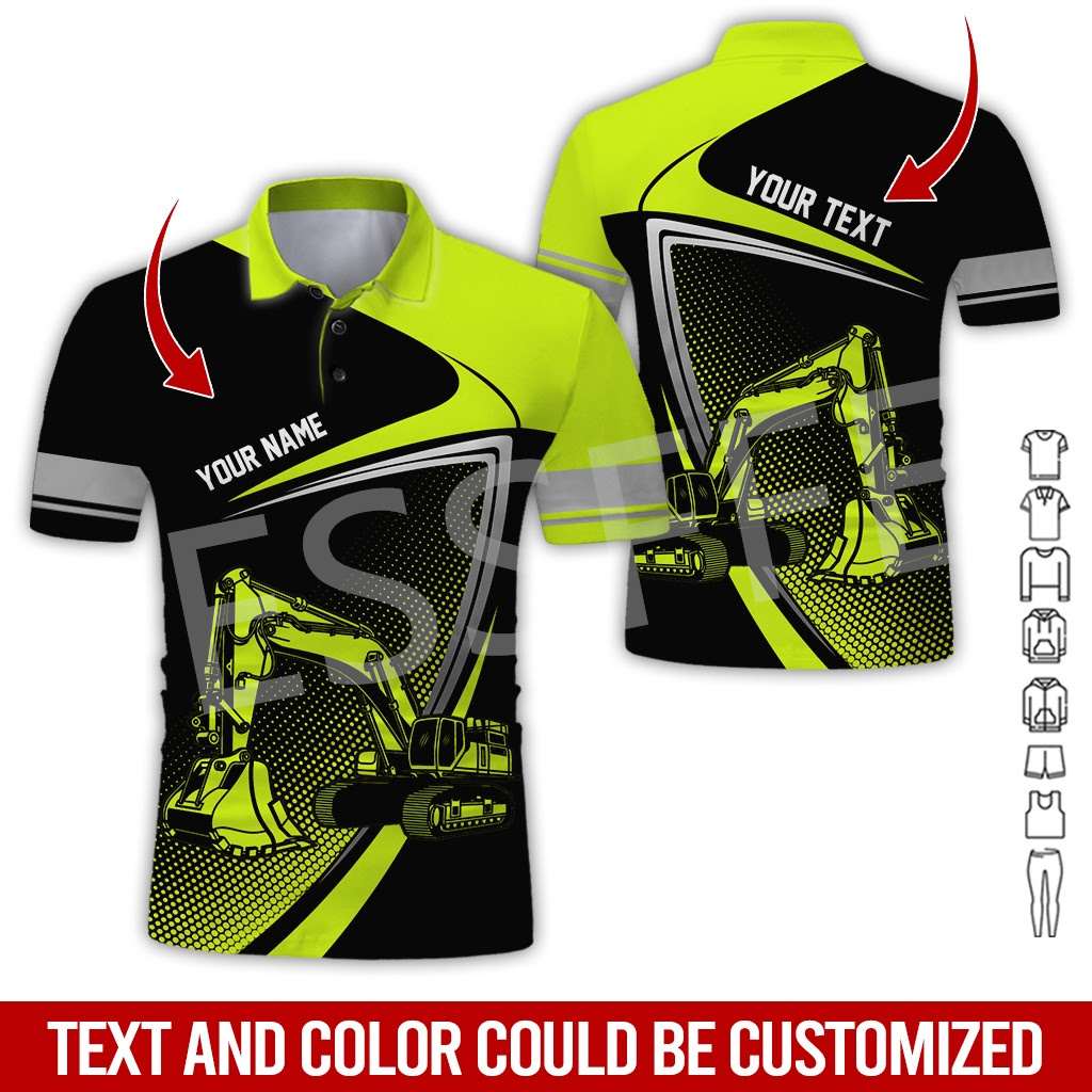 Nome personalizzato Cosplay Cr - Heavy Equipment Operator Shirts recensione e prezzo