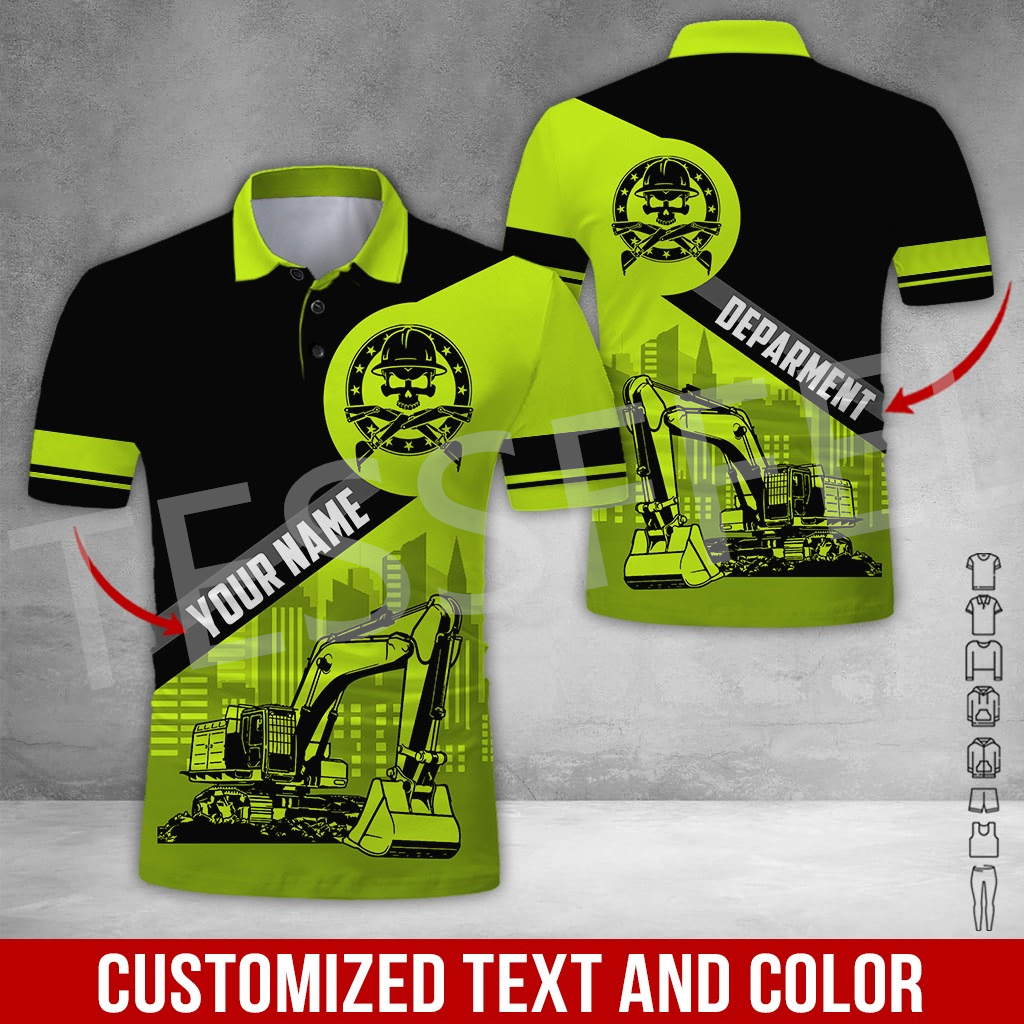 Nome personalizzato Cosplay Cr - Heavy Equipment Operator Shirts recensione e prezzo
