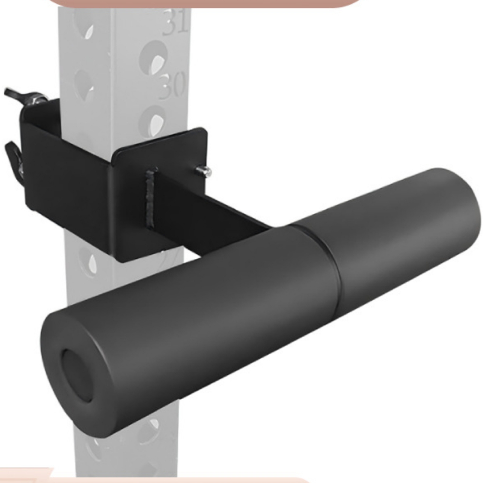 Rullo per gambe per Squat Rack - Heavy Equipment Rollers recensione e prezzo