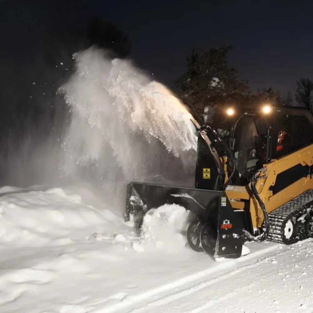 Spazzaneve per Minipala Gommat - Skid Steer Loader recensione e prezzo