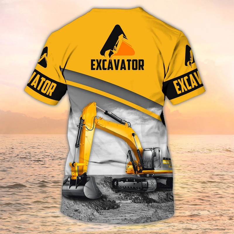 T-shirt da uomo personalizzata - Heavy Equipment Pictures recensione e prezzo