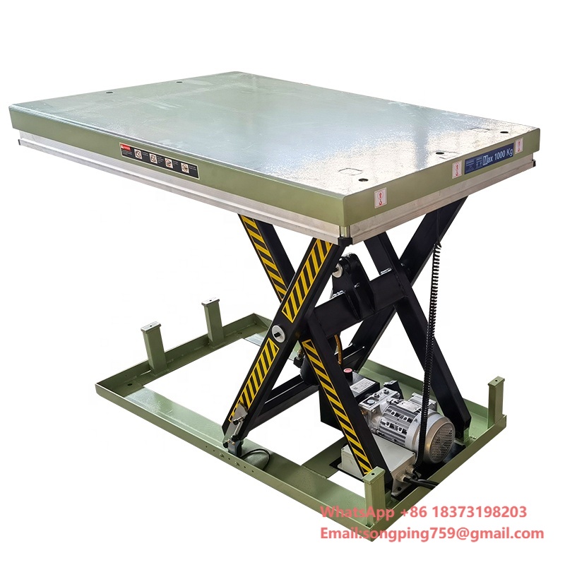 Tavolo Elevatore Elettrico 1T, - Scissor Lift Table Hydraulic recensione e prezzo